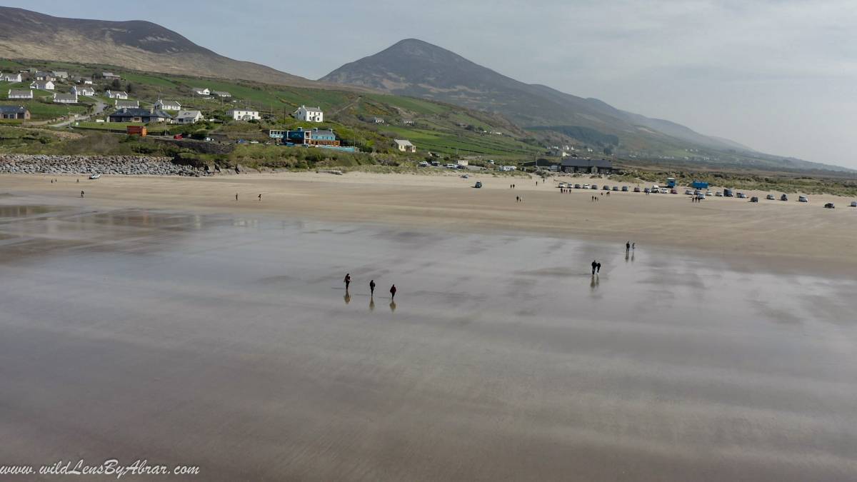 Inch Beach with Slieve Mish Mountains