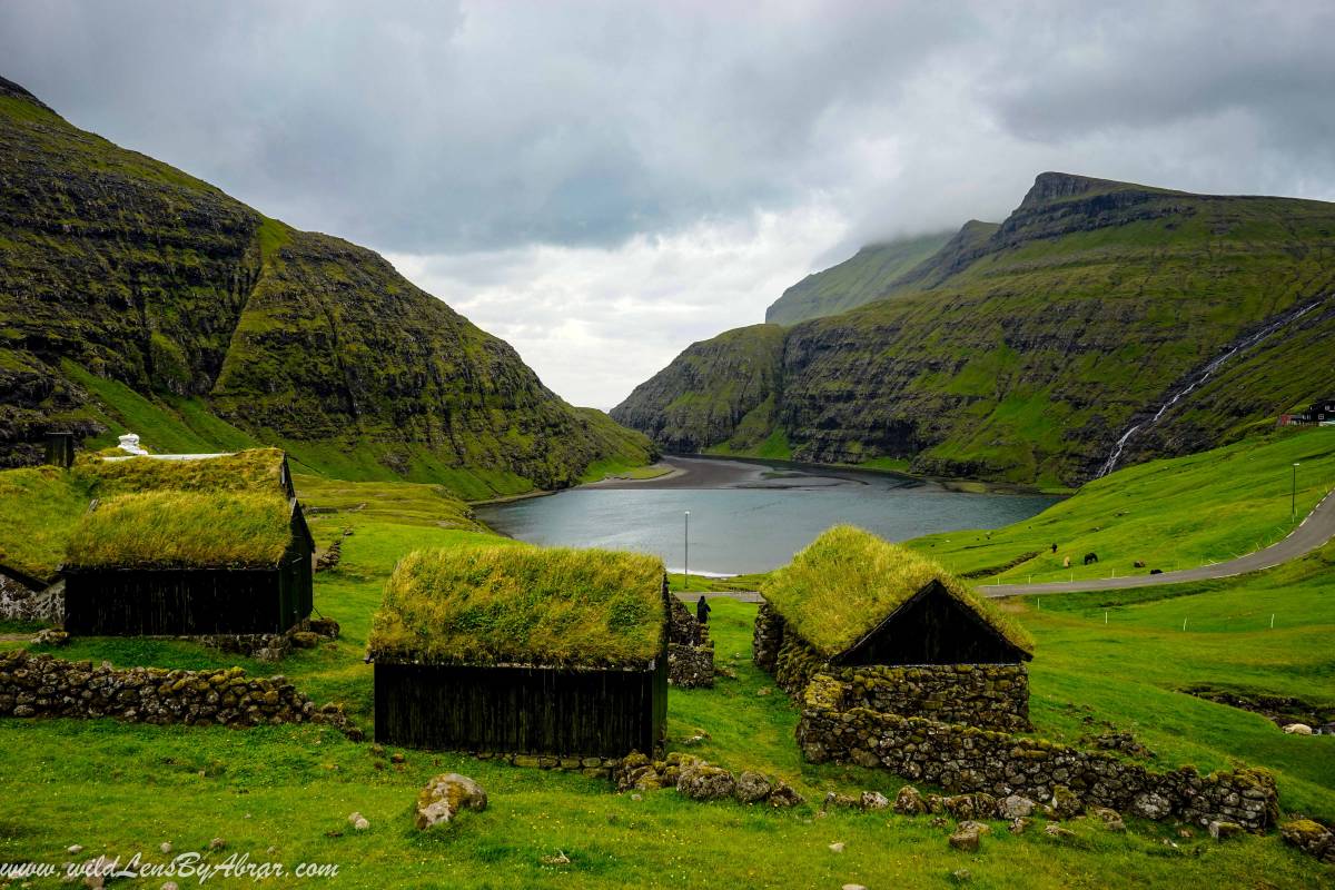 Faroe Islands - See Traditional houses in Saksun