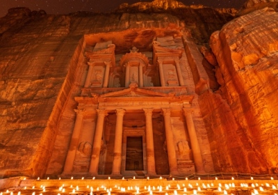 Petra at Night, Jordan