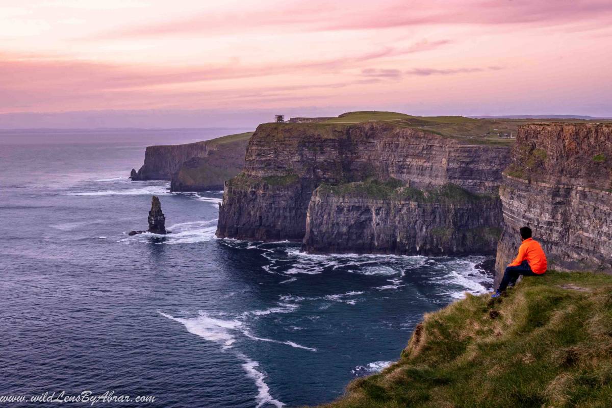 Cliffs of Moher at Sunset