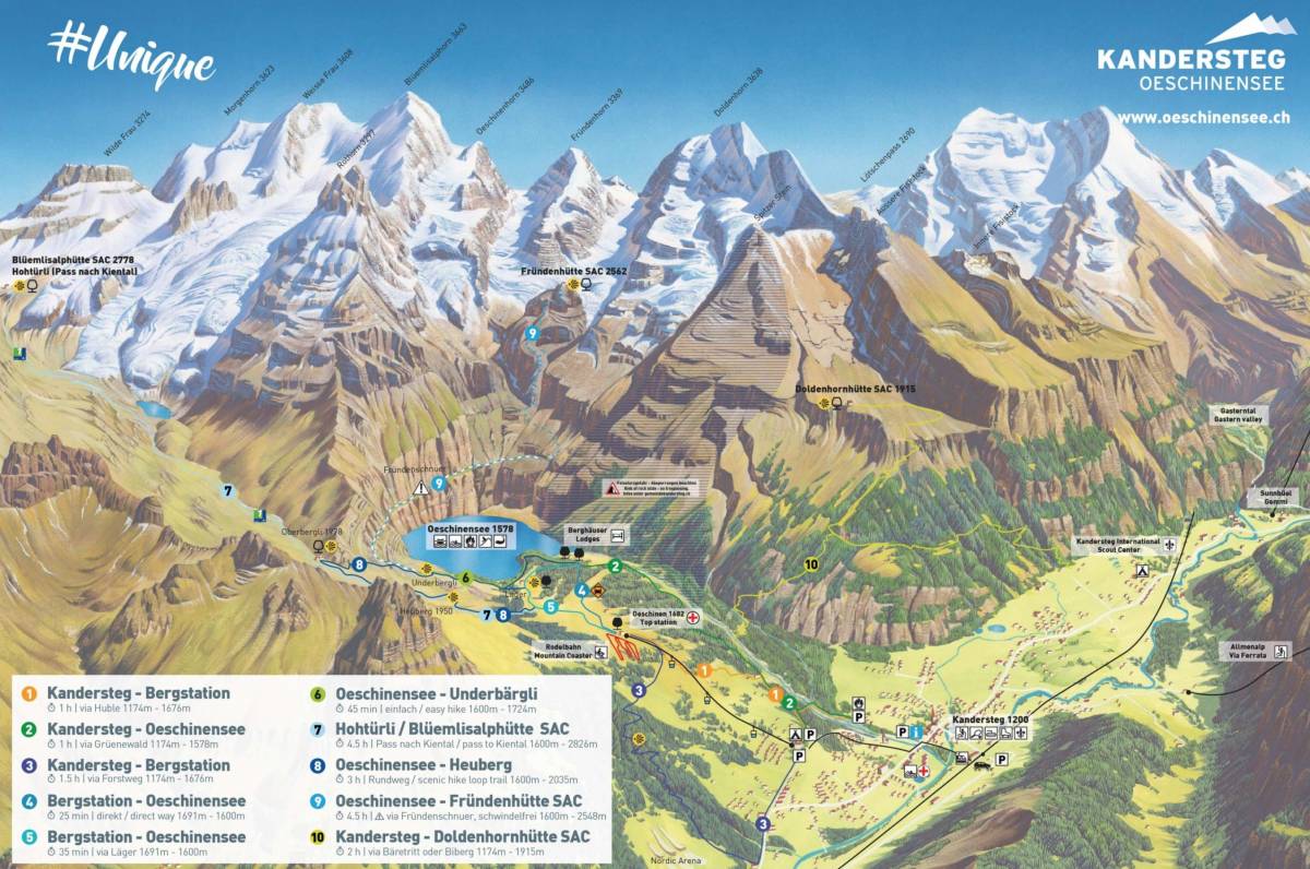 Oeschinensee Map (courtesy of oeschinensee.ch)