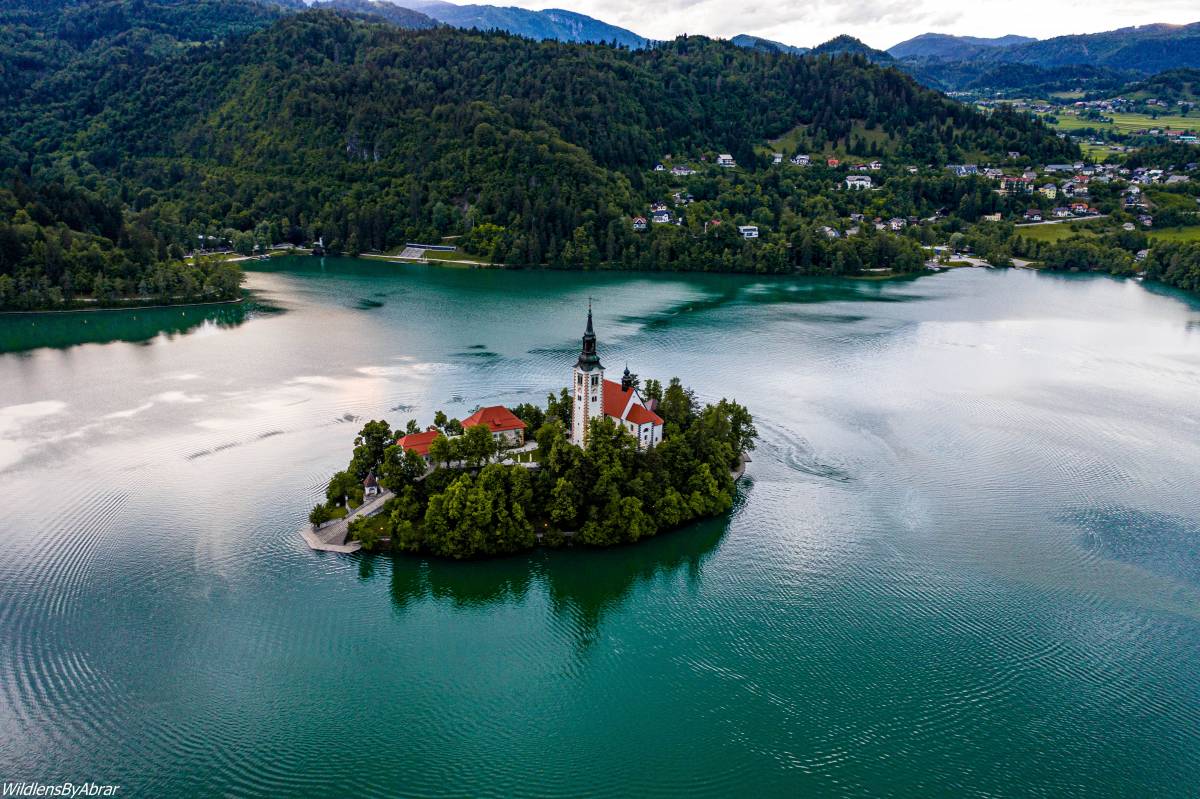 The stunning Bled Island and the Church