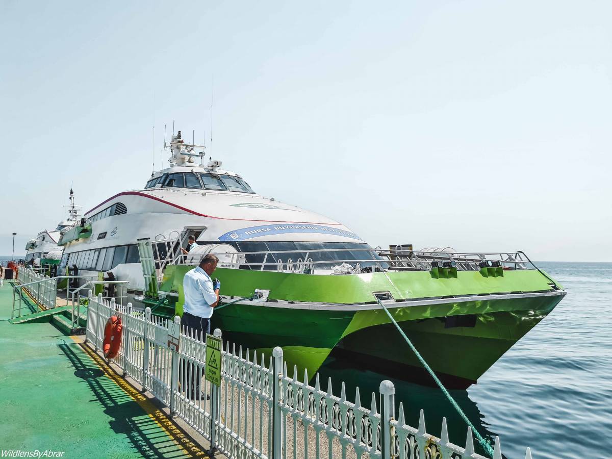 BUDO Ferry from Istanbul to Bursa