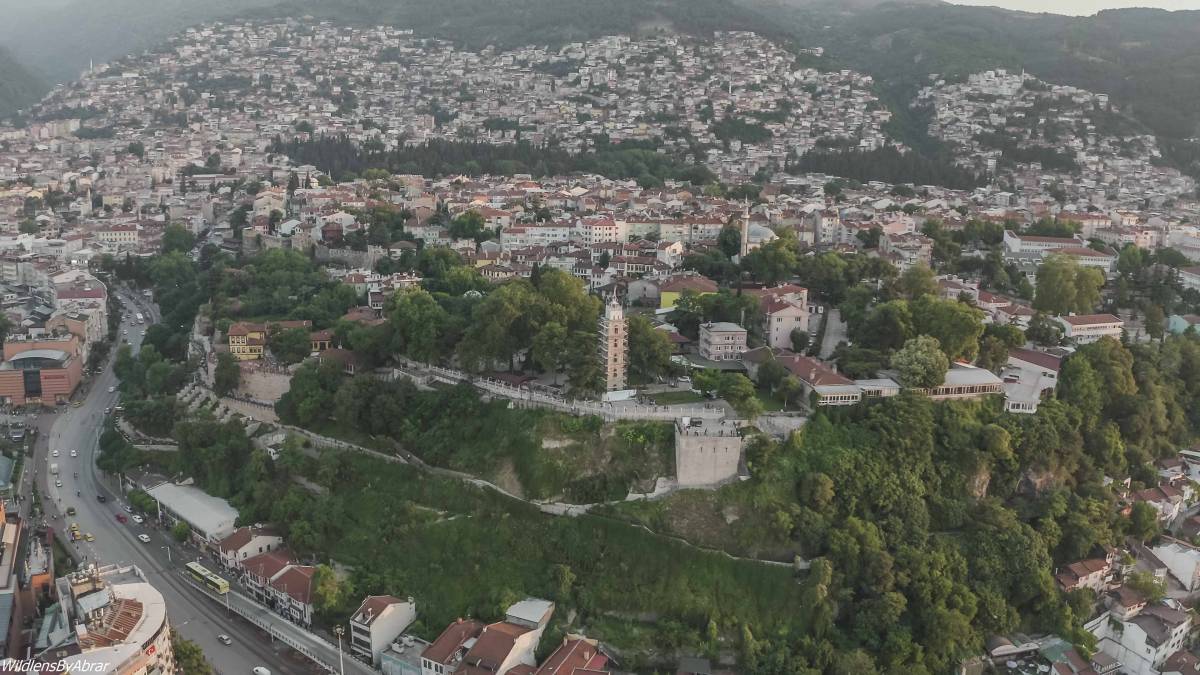 Clock Tower and Osman Gazi Tomb Park