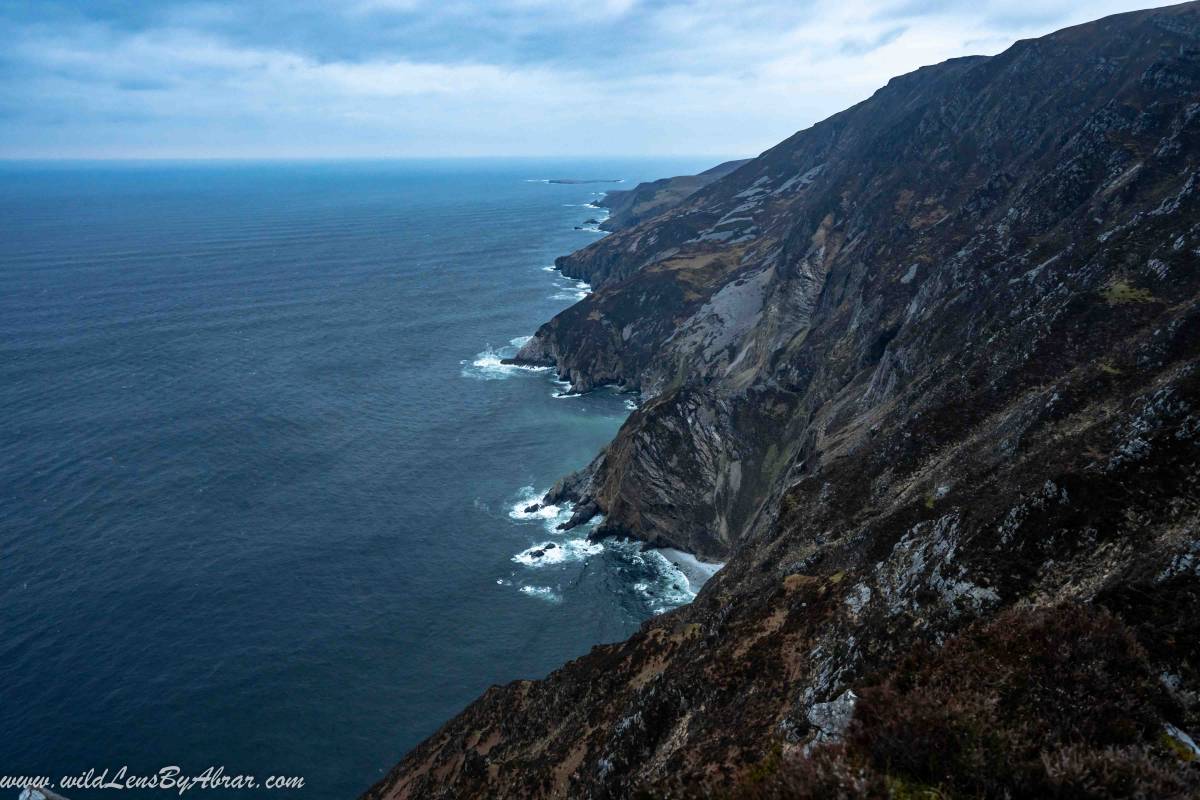 Slieve League Cliffs are three times higher than Cliffs of Moher