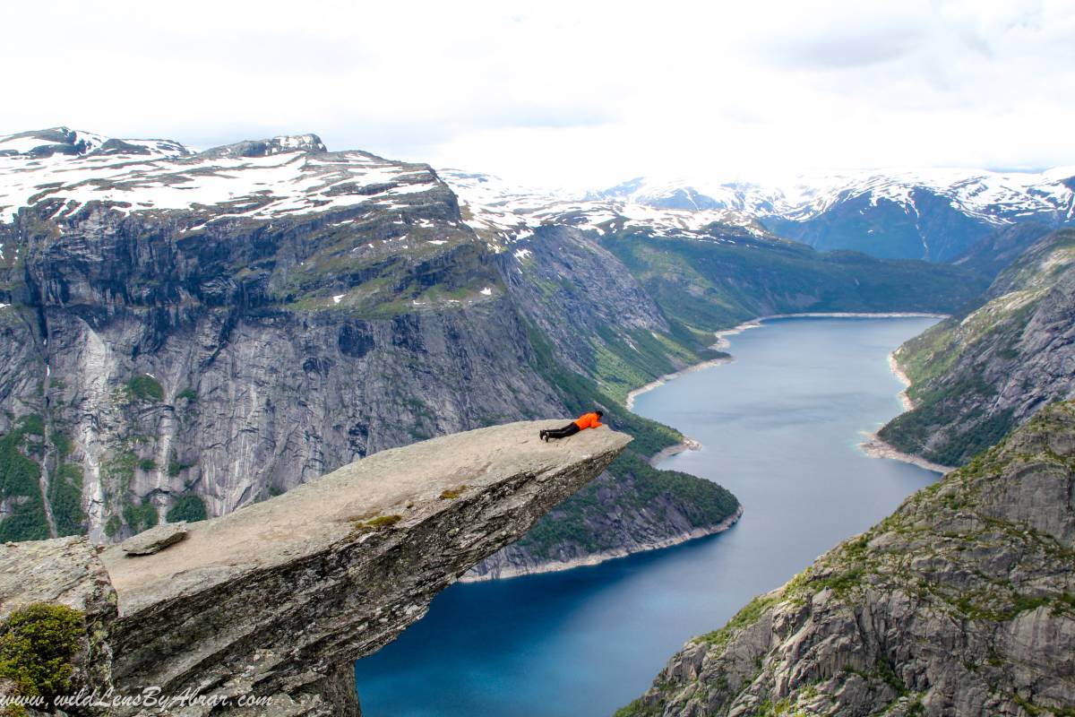 Are You Afraid of Height? Impressive Views from Trolltunga