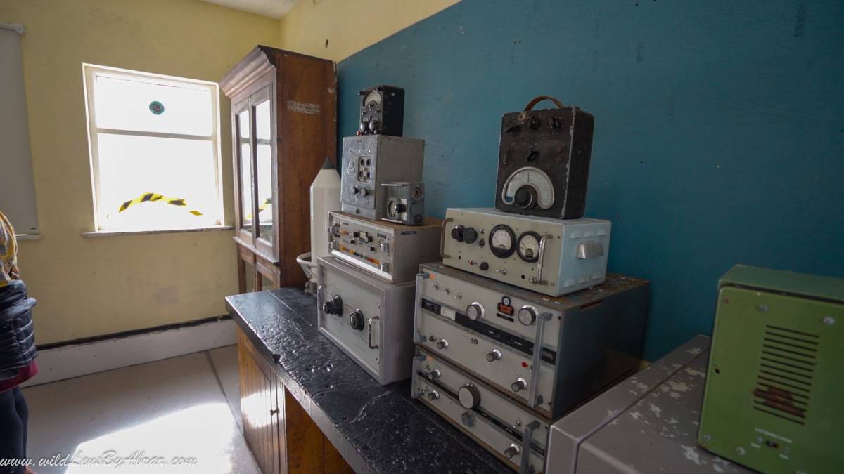 Mizen Head Signal Station displaying different Equipment