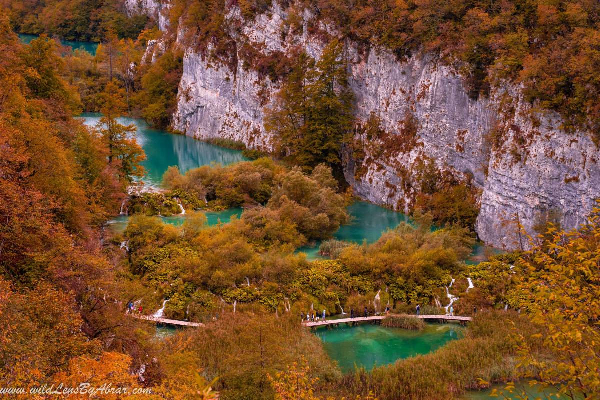 Plitvice Lakes National Park in Autumn
