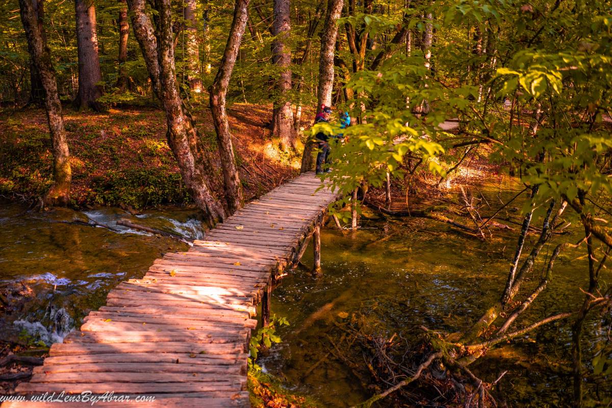 Start of the Upper Lakes Path