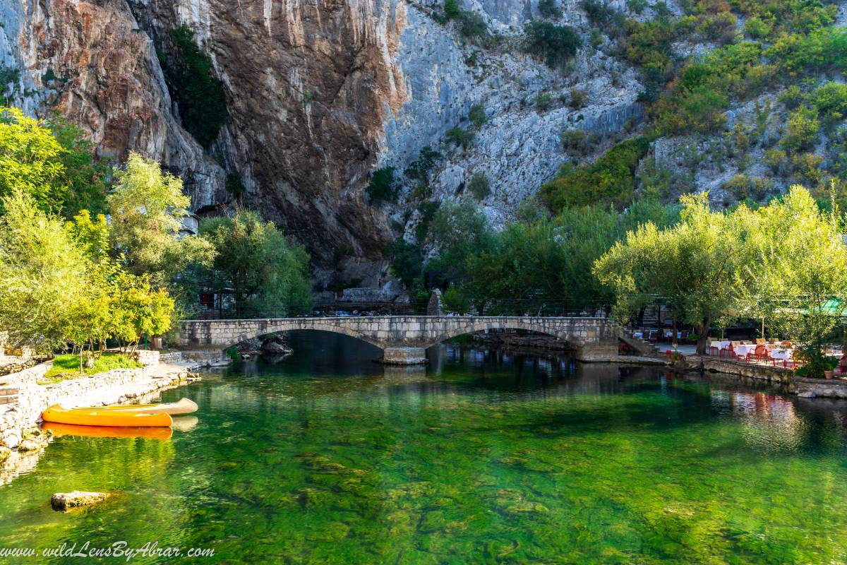 Crystal Clear & Calm River Water at Blagaj Tekke