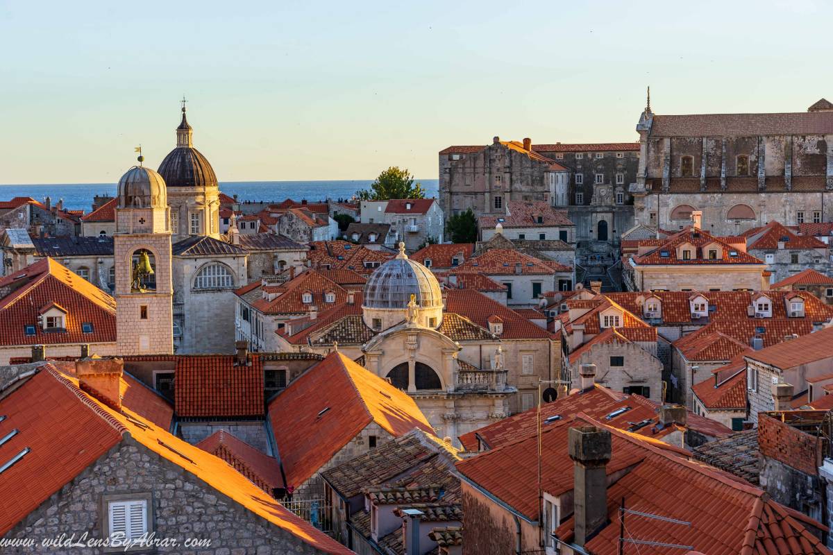 Dubrovnik Cathedral, Clock tower and Church of Saint Blaise
