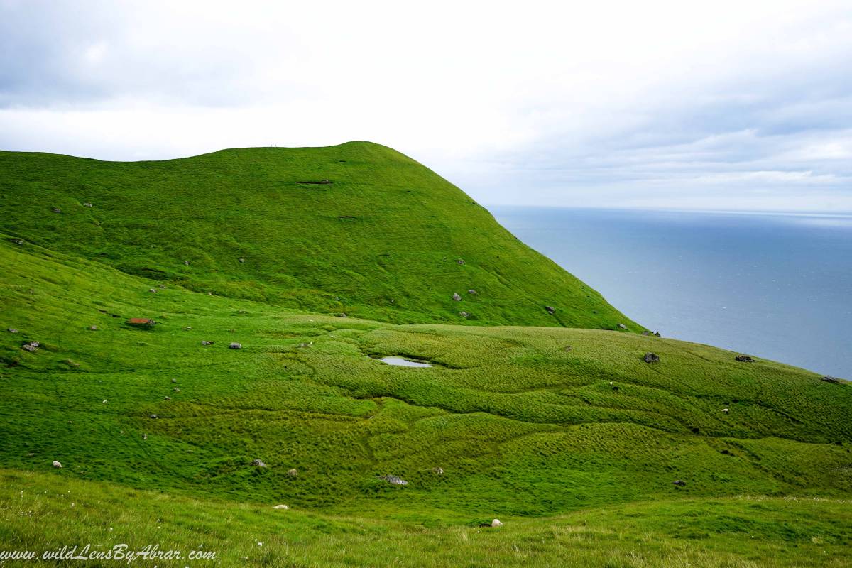 Stunning nature halfway through the Kallur lighthouse trek