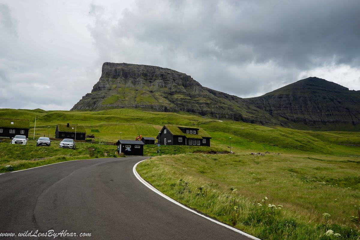 Gasadalur village on Vagar island