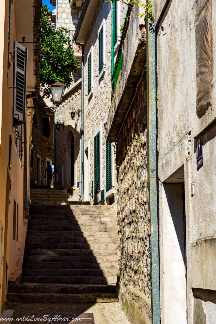 The streets of Herceg Novi