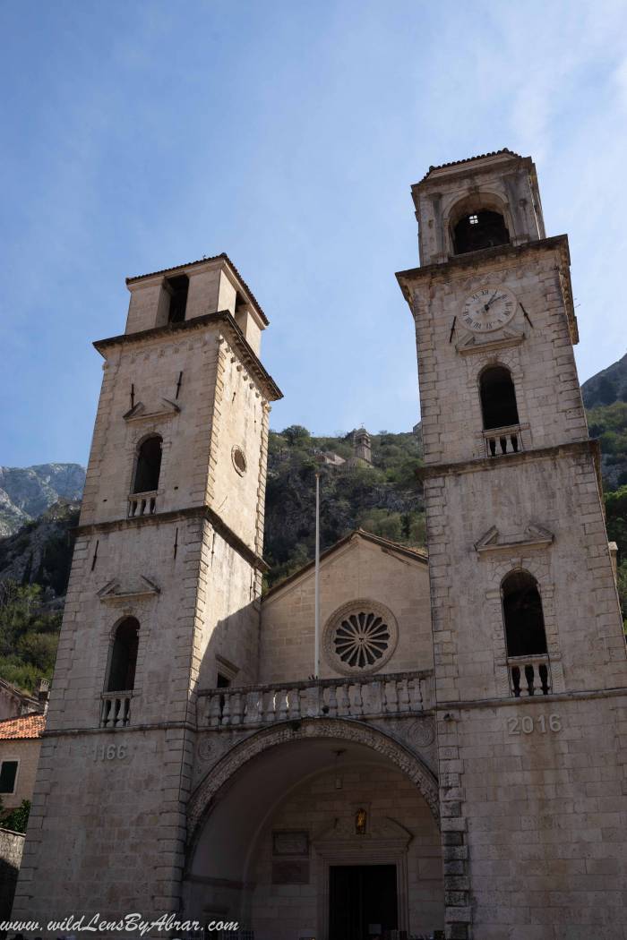 Cathedral of Saint Tryphon in Kotor Old town