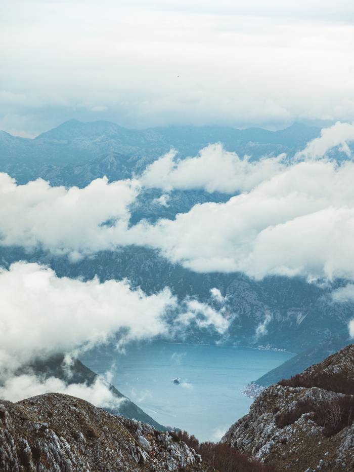 Lovcen National Park from its viewpoint