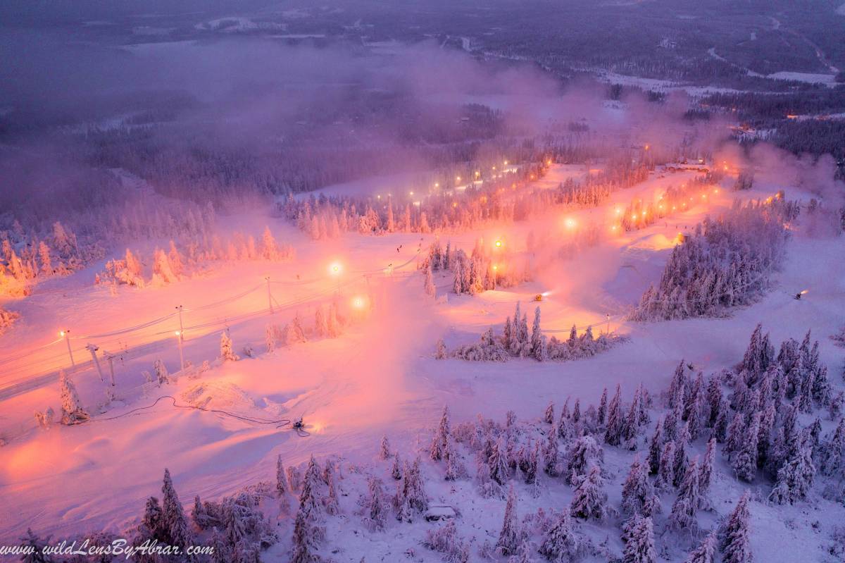 Ski Resort at Iso-Syöte