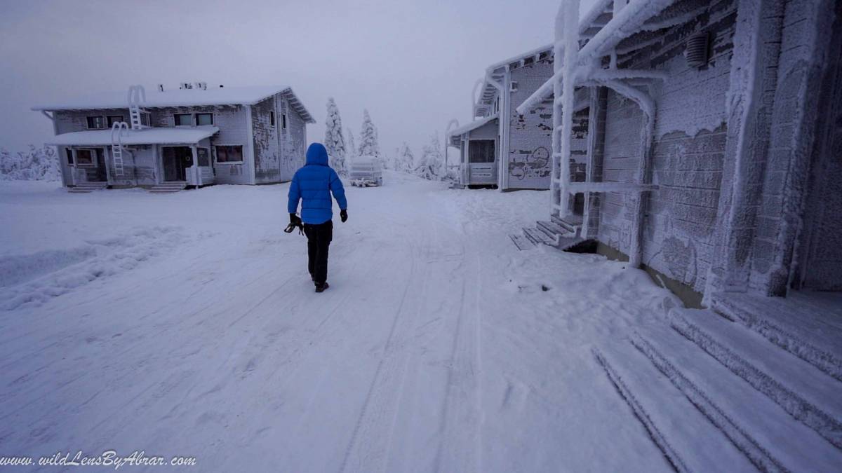 Iso Syote - Everything was frozen and looked like a winter wonderland