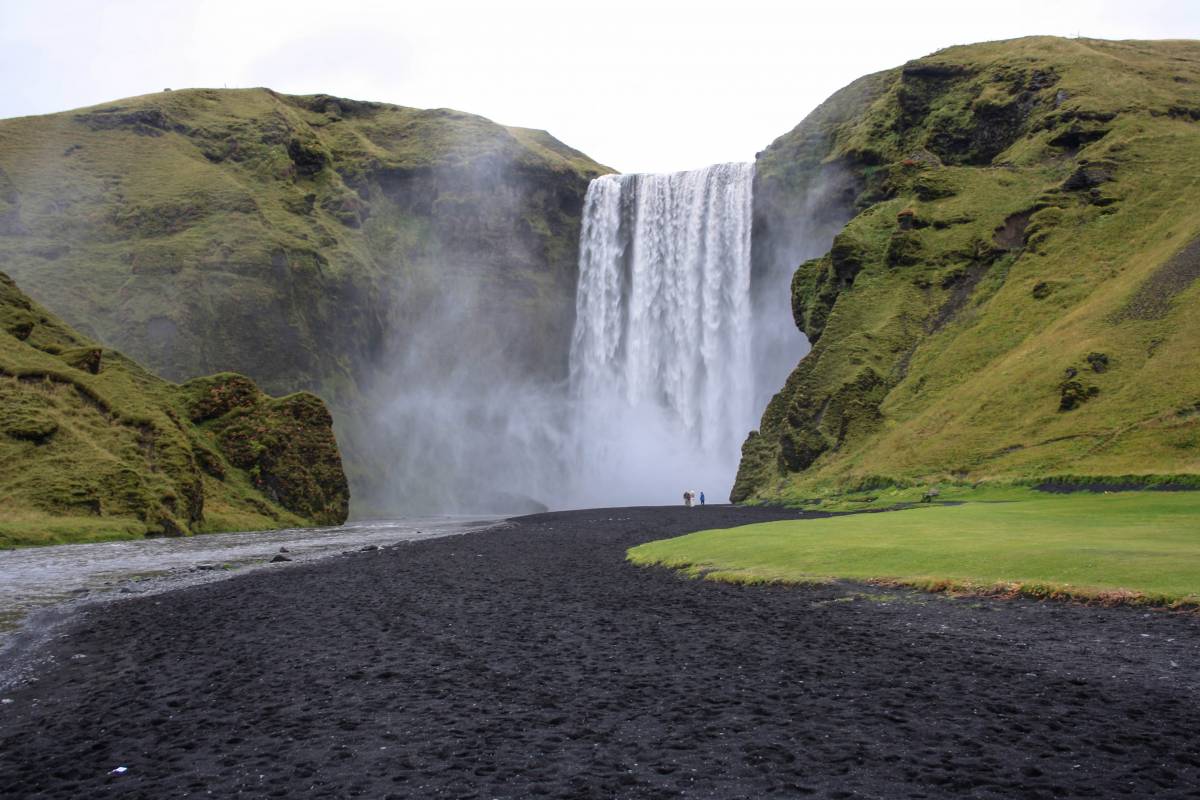 Breathtaking Skogafoss in Iceland