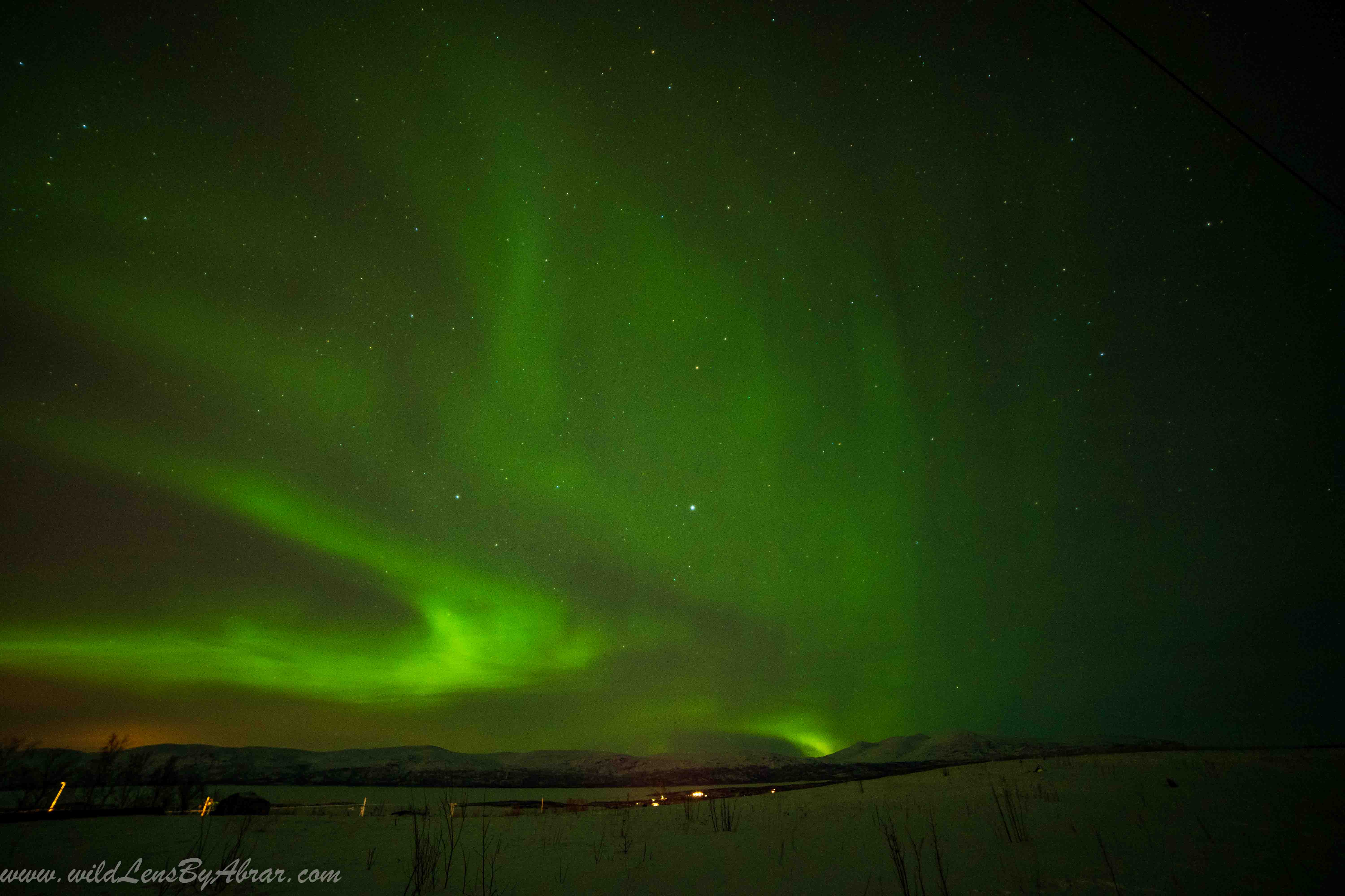 Følge efter fantastisk bro Abisko Sweden | Abisko Sweden Northern Lights | WildLens by Abrar