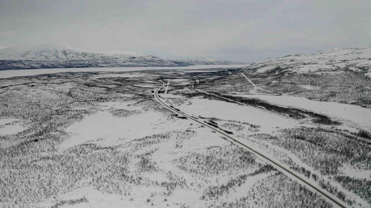 Abisko National Park in Winter