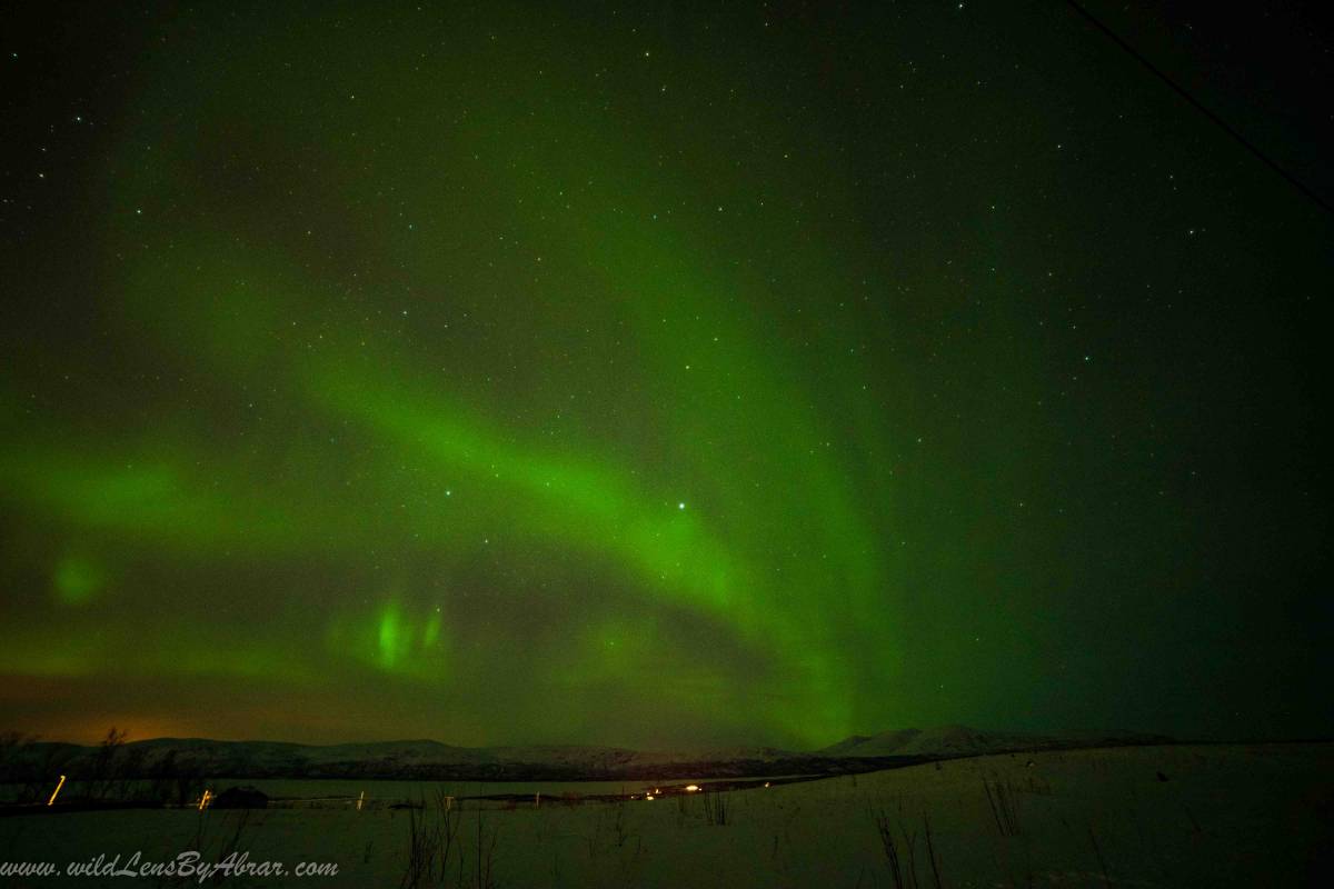 Northern Lights over Abisko National Park