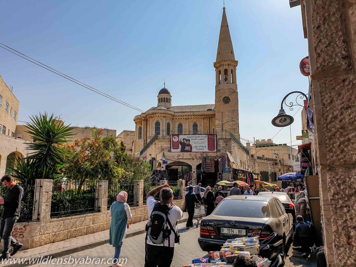 Bethlehem old town and main bazaar