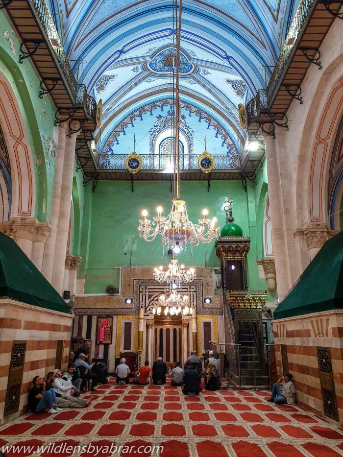 Ibrahimi Mosque from Inside (Muslim side of the Cave of Patriarchs)