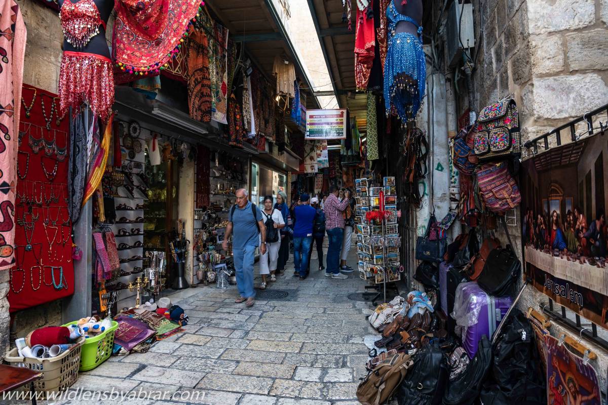 Arab Bazaar in Muslim Quarter