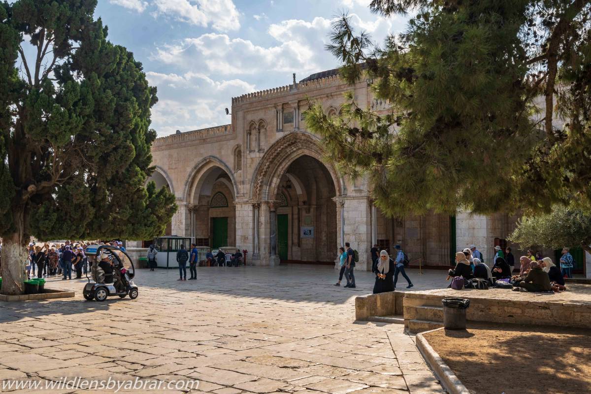 Al-Aqsa Mosque front entrance