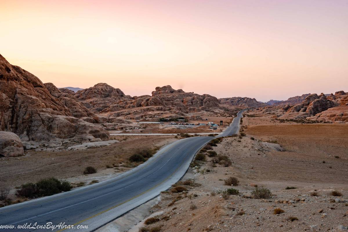 The breathtaking Wadi Musa