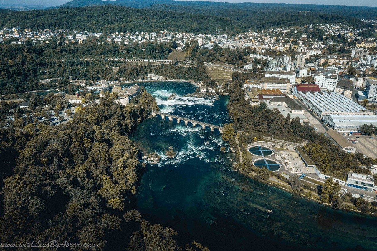 wildlensbyabrar-rhine-falls-drone-switzerland