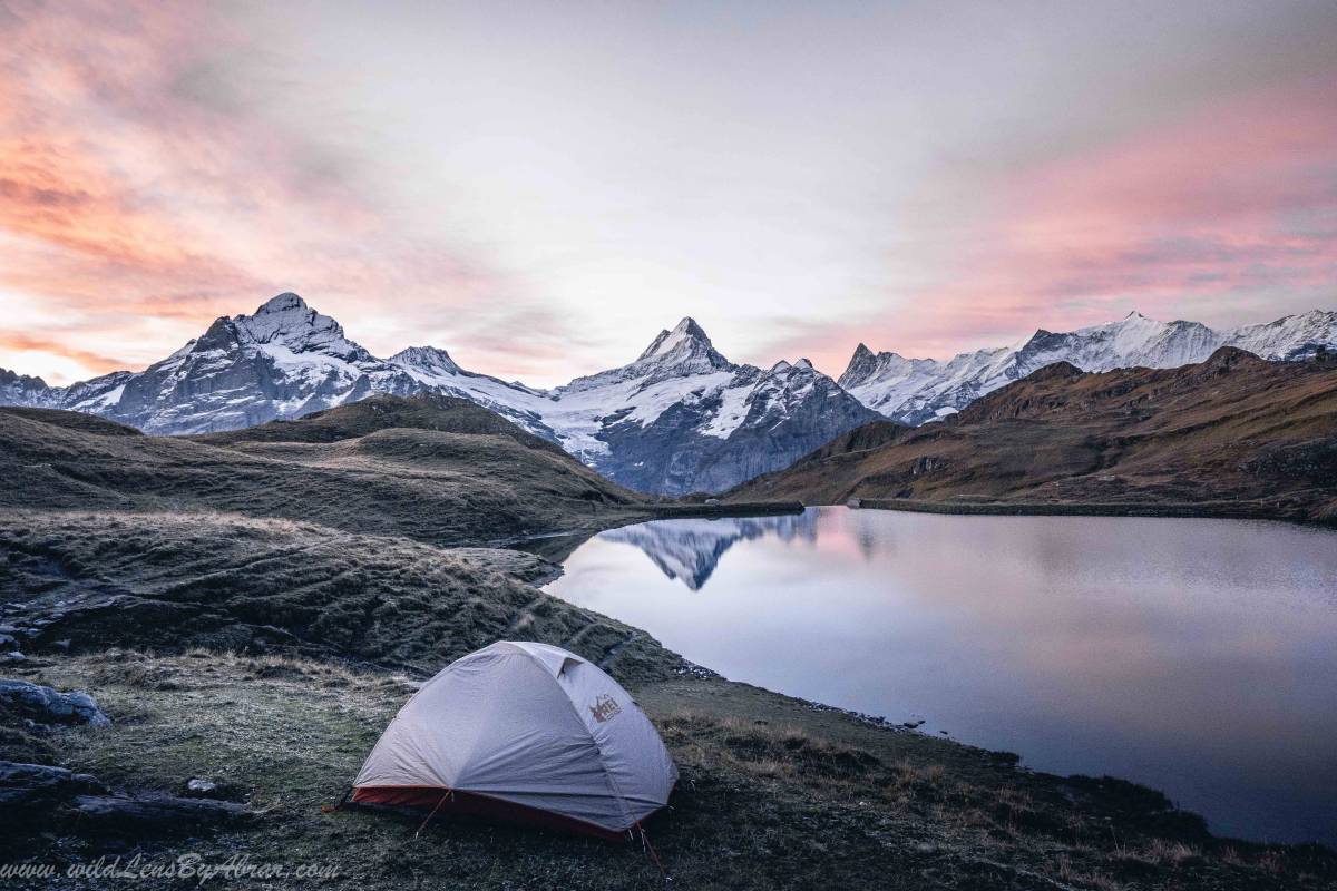 Wild Camping at Bachalpsee