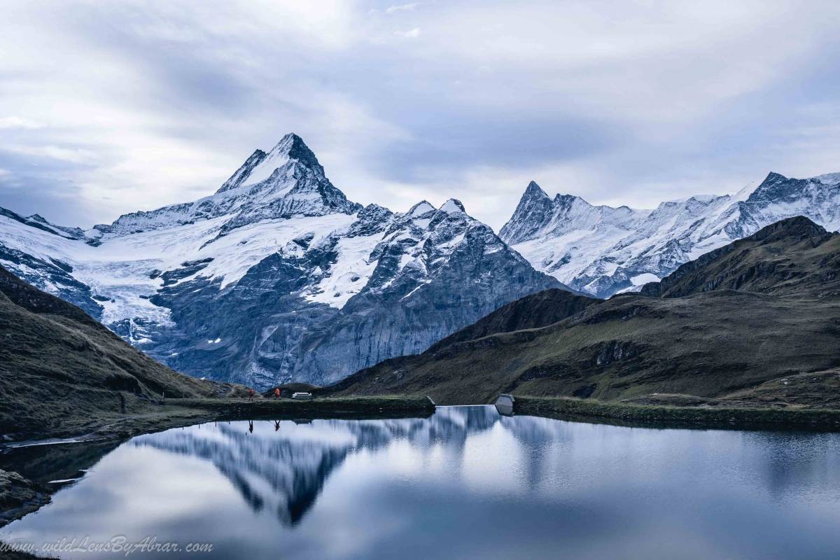 Cloudy morning at Bachalpsee