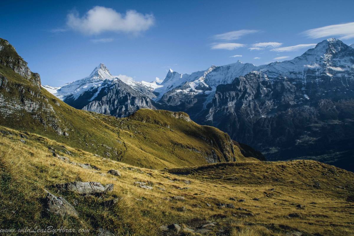 Jaw-dropping mountain vistas from the hiking trail