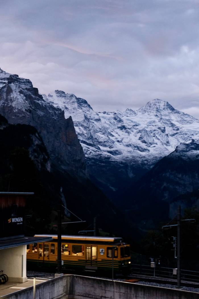 Wengen Train station