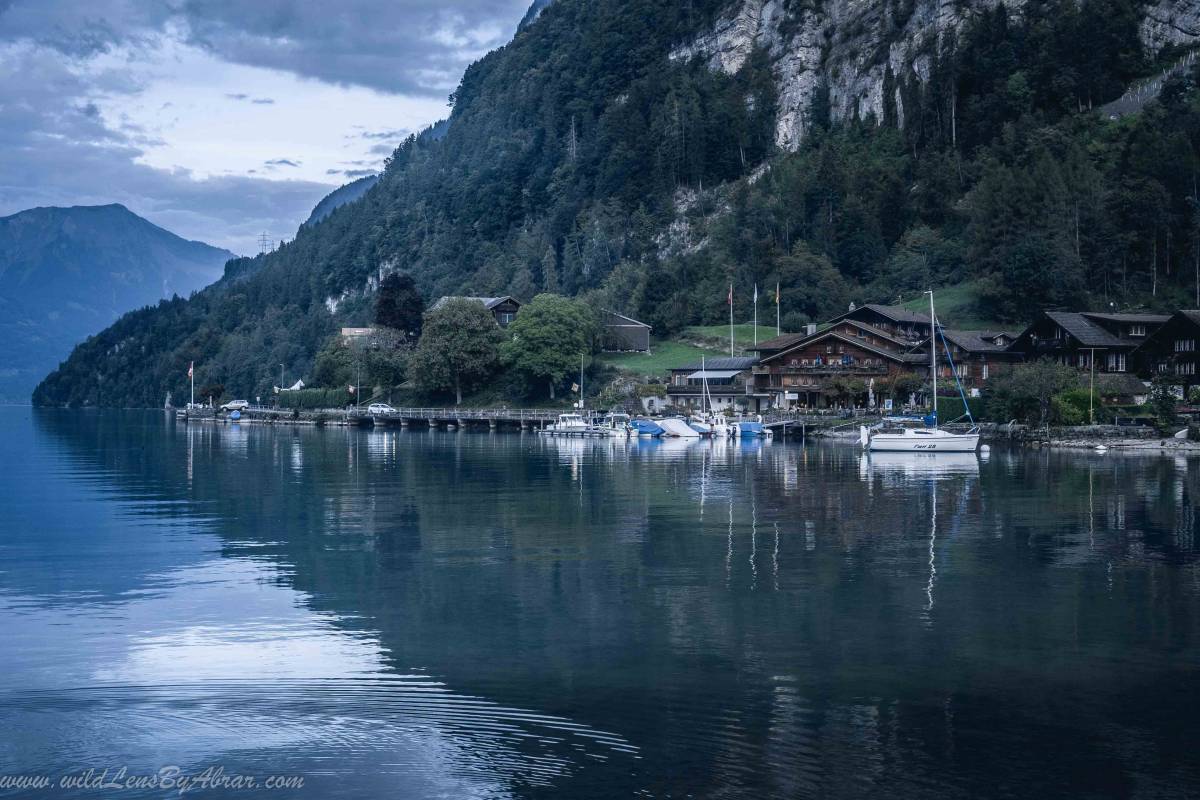 You can also rent a boat for an excursion on Brienzersee