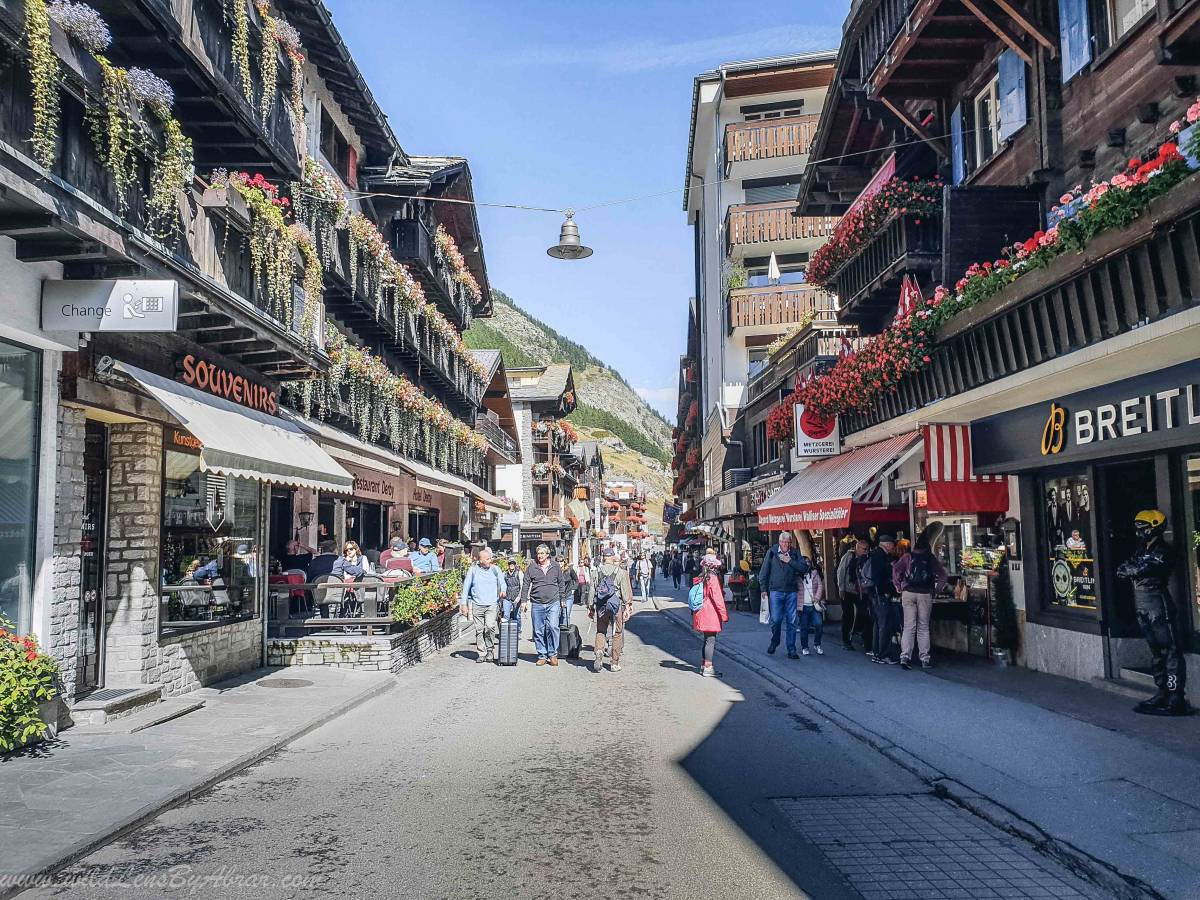 Zermatt town centre